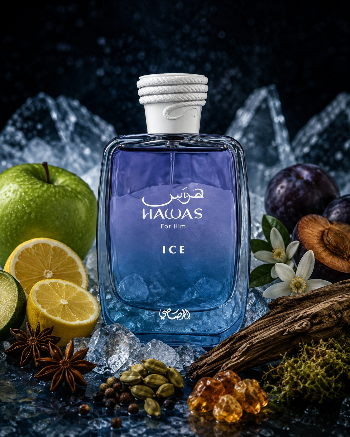 Rasasi Hawas Ice [EDP] | Inspired By Paco Rabanne Invictus Aqua