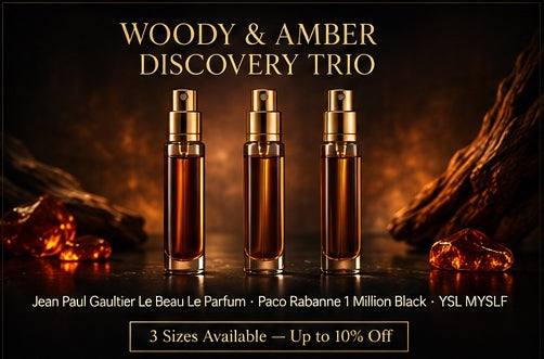 Woody & Amber Discovery Trio